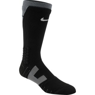 NIKE Mens Vapor Football Crew Socks   Size Large, Black/black/white