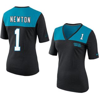 NIKE Womens Carolina Panthers Cam Newton My Player Name And Number T Shirt  