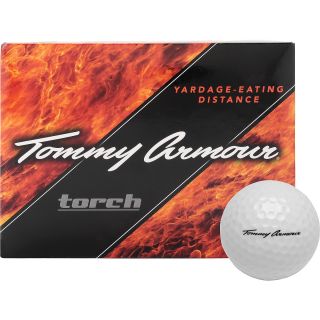 TOMMY ARMOUR Torch Golf Balls   12 Pack, White
