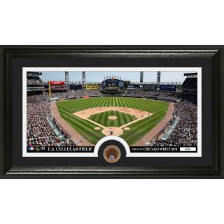 The Highland Mint Chicago White Sox Infield Dirt Coin Panoramic Photo Mint