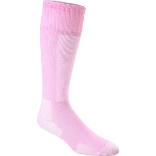 THORLO Adult Ski Thin Cushion Over Calf Socks   Size 9, Pink