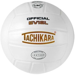 Tachikara SV18L NFHS Leather Indoor Volleyball (SV18L)