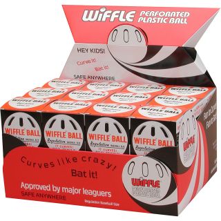WIFFLE Perforated Baseballs   24 Pack (2 639A)