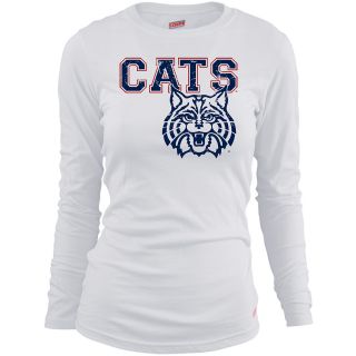 MJ Soffe Girls Arizona Wildcats Long Sleeve T Shirt   White   Size Large,