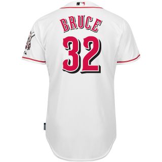 Majestic Athletic Cincinnati Reds Jay Bruce Authentic Home Cool Base Jersey  