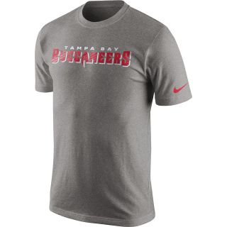 NIKE Mens Tampa Bay Buccaneers Fast Wordmark Short Sleeve T Shirt   Size 2xl,