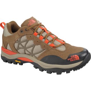THE NORTH FACE Womens Storm WP Low Hiking Shoes   Size 7.5, Brown/orange