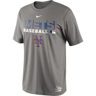 NIKE Mens New York Mets AC Dri FIT Legend Team Issue Short Sleeve T Shirt  