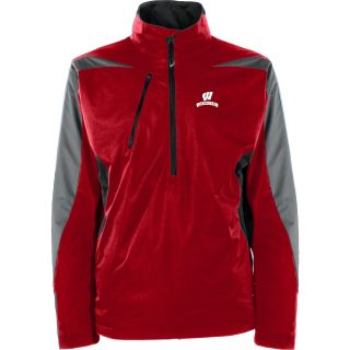 Antigua Mens Wisconsin Badgers Discover Jacket   Size XL/Extra Large, Badgers