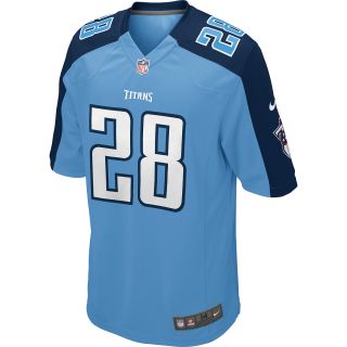 NIKE Mens Tennessee Titans Chris Johnson Game Team Color Jersey   Size Medium,