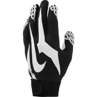 NIKE Youth Torque Football Receiver Gloves   Size Large, Black