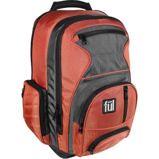 Ful Free Falln Laptop Daypack   Size 20x13x9, Heatwave Orange (876591002200)