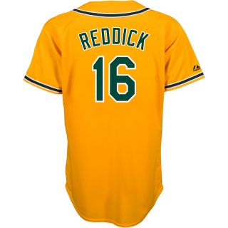 Majestic Athletic Oakland Athletics Josh Reddick Replica Alternate Gold Jersey  
