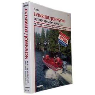 Clymer Evinrude/Johnson Outboard Shop Manual 48 235 HP (1219736)