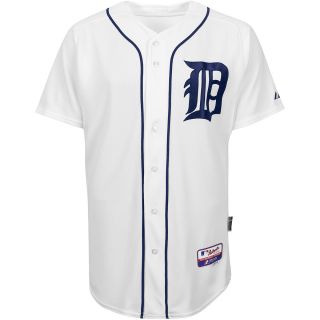 Majestic Athletic Detroit Tigers Blank Authentic Home Cool Base Jersey   Size
