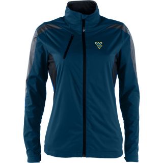 Antigua West Virginia Mountaineers Womens Full Zip Discover Jacket   Size