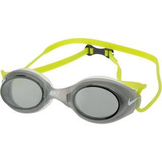 NIKE Hydrowave II Swim Goggles   Size Small, Smoke/black