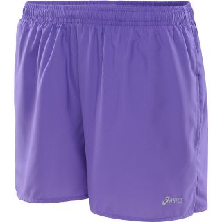 ASICS Womens Core Pocketed Running Shorts   Size Medium, Purple