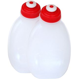 FuelBelt 10 Ounce Bottles (2 Pack)   Size 10 Ounces, Clear (873855003904)