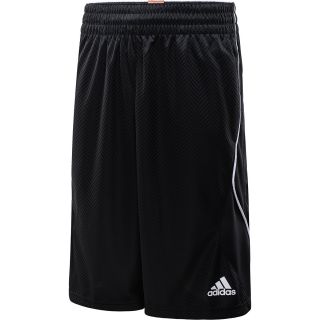 adidas Mens Crazy Smooth Basketball Shorts   Size Large, Black/white