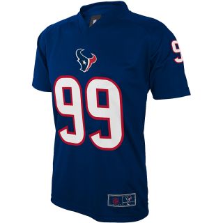 NFL Team Apparel Youth Houston Texans J. J. Watt Fashion Performance Name And