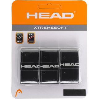 HEAD XtremeSoft Overgrip   3 Pack, Black