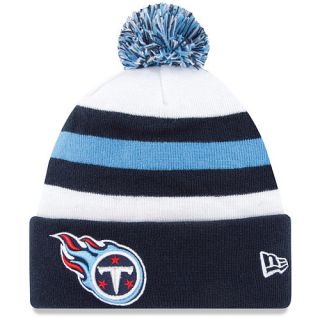 NEW ERA Youth Tennessee Titans On Field Sport Knit Hat   Size Youth, Navy