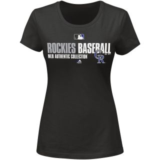 MAJESTIC ATHLETIC Womens Colorado Rockies Team Favorite Authentic Collection