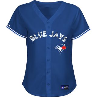 Majestic Womens Toronto Blue Jays Replica R. A. Dickey Alternate Jersey   Size