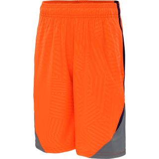 UNDER ARMOUR Boys Trilogy Shorts   Size Large, Blaze Orange/purple