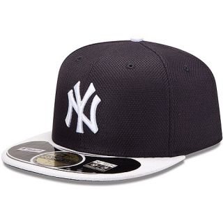 NEW ERA Mens New York Yankees Diamond Era 59FIFTY Tech BP Home Cap   Size 7,