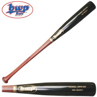 BWP Bats 243 Pro Select Maple Adult Wood Baseball Bat   Size 34 Inch,