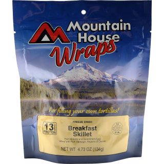 MOUNTAIN HOUSE Wraps Breakfast Skillet Freeze Dried Food Pouch