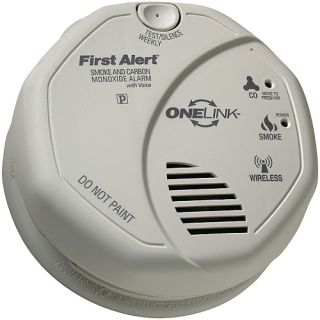 First Alert ONELINK Battery Operated Combination Smoke and Carbon Monoxide