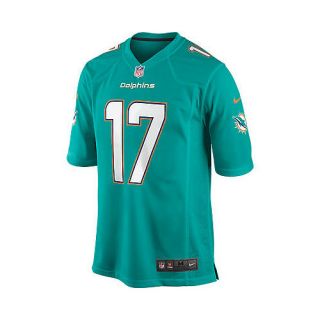 NIKE Mens Miami Dolphins Ryan Tannehill Game Team Jersey   Size Small, Turbo