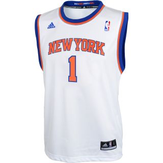 adidas Youth New York Knicks Amare Stoudemire #1 Revolution 30 Replica White