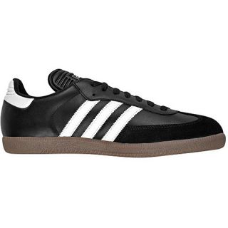adidas Mens Samba Classic Indoor Soccer Shoes   Size 10, Black/white
