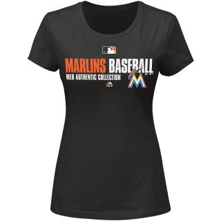 MAJESTIC ATHLETIC Womens Miami Marlins Team Favorite Authentic Collection