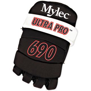 Mylec Ultra Pro Roller Hockey Player Gloves   Size Junior, Black (692)