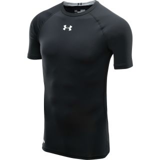 UNDER ARMOUR Mens HeatGear Sonic Compression Short Sleeve Top   Size Large,