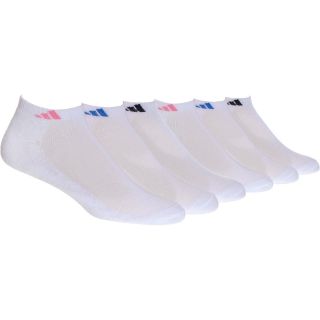 adidas Womens 6 Pack Low Cut Socks   Size Size 9   10, Assorted Colors