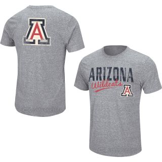 COLOSSEUM Mens Arizona Wildcats Atlas Short Sleeve T Shirt   Size Small, Grey