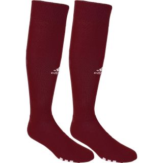 adidas Rivalry Field Socks   2 Pack   Size Large, Maroon/white