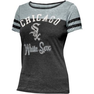 Touch By Alyssa Milano Womens Chicago White Sox Morgan Short Sleeve T Shirt  