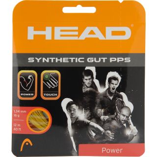 HEAD Synthetic Gut PPS Power Tennis String, Gold