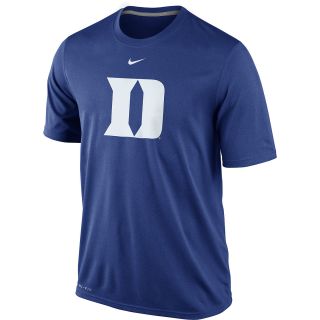 NIKE Mens Duke Blue Devils Dri FIT Logo Legend Short Sleeve T Shirt   Size Xl,