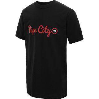 WARRIOR Boys Pipe City Short Sleeve T Shirt   Size Xl, Black