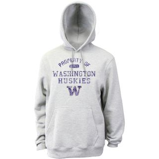 Classic Mens Washington Huskies Hooded Sweatshirt   Oxford   Size XXL/2XL,