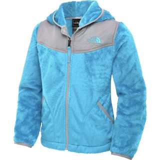 THE NORTH FACE Toddler Girls Oso Hoodie   Size 5, Turquoise/silver