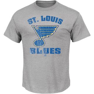 MAJESTIC ATHLETIC Mens St. Louis Blues Game Misconduct Short Sleeve T Shirt  